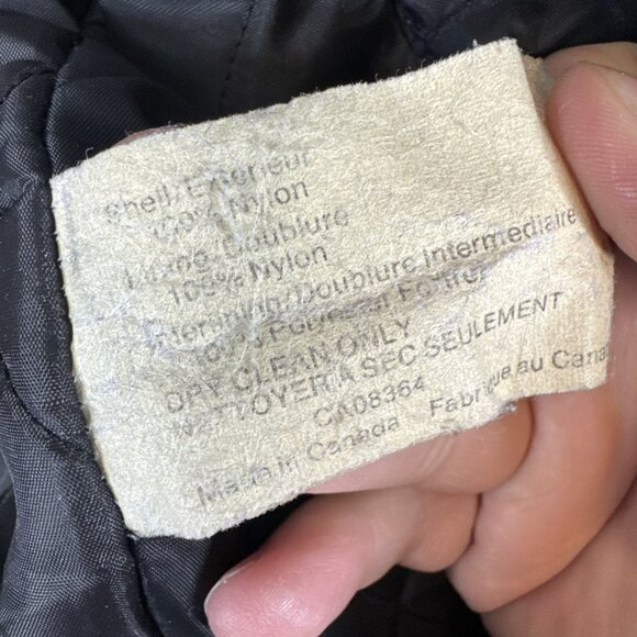 Vintage Canadian RCSCC Warrior Varsity Jacket Men’s M Wool Leather Sea Cadets - Picture 11 of 11